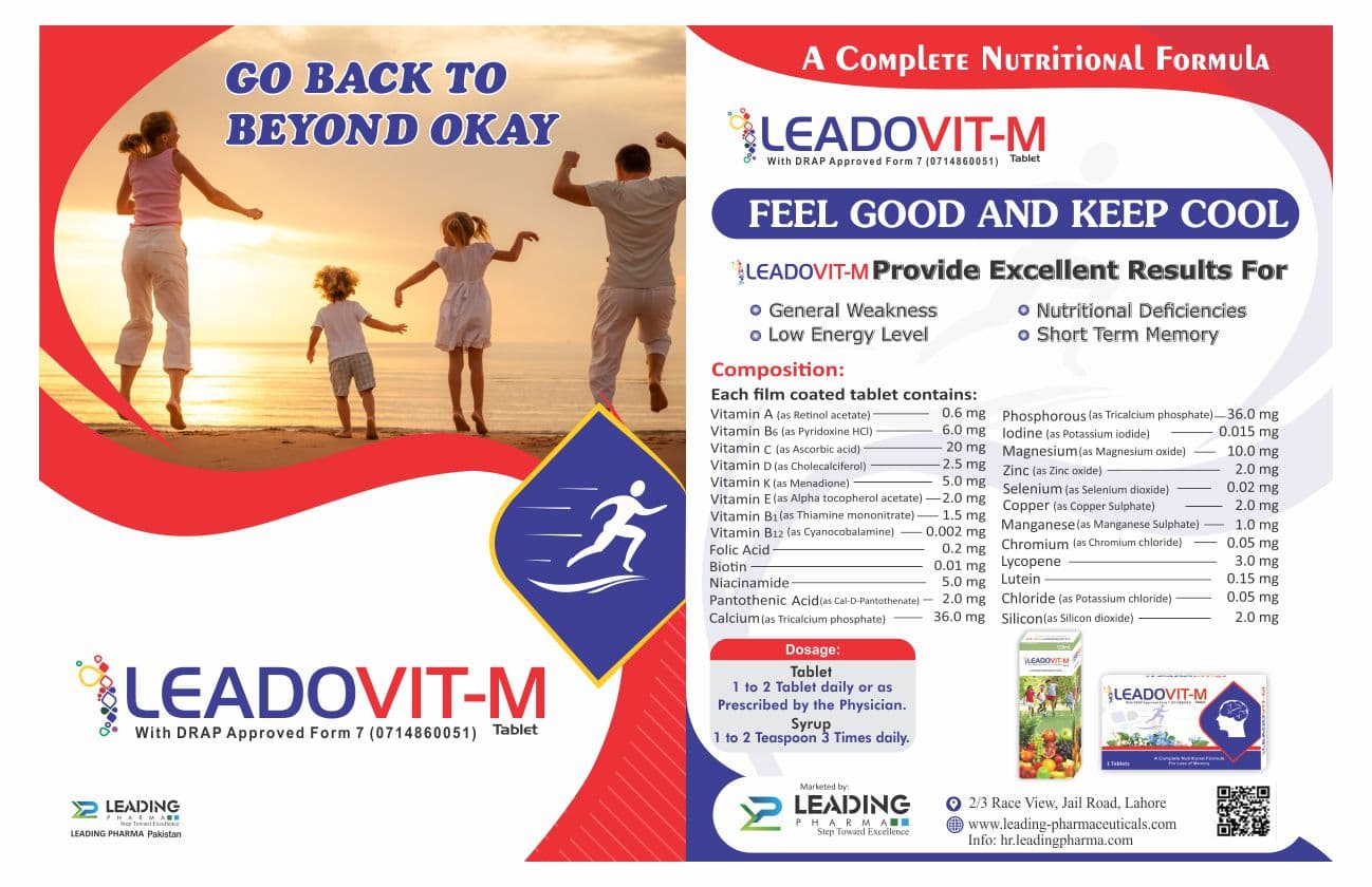 Leadovit-M product packaging